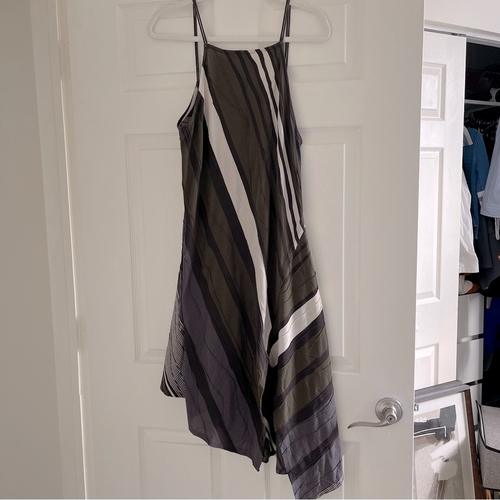 Free People Asymmetrical Midi Dress